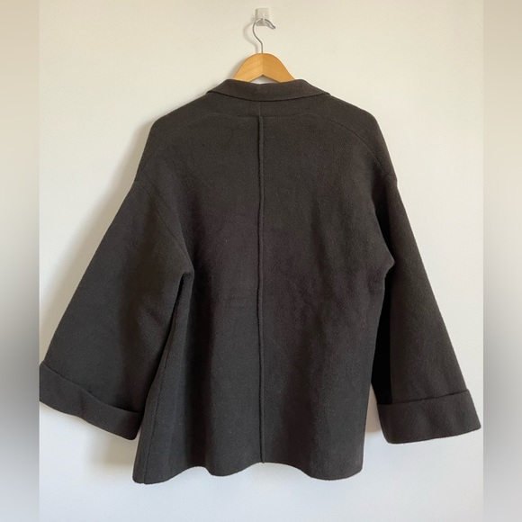 ANTHROPOLOGY MAEVE Brown Chocolate Clara Shawl Cardigan - Picture 4 of 11